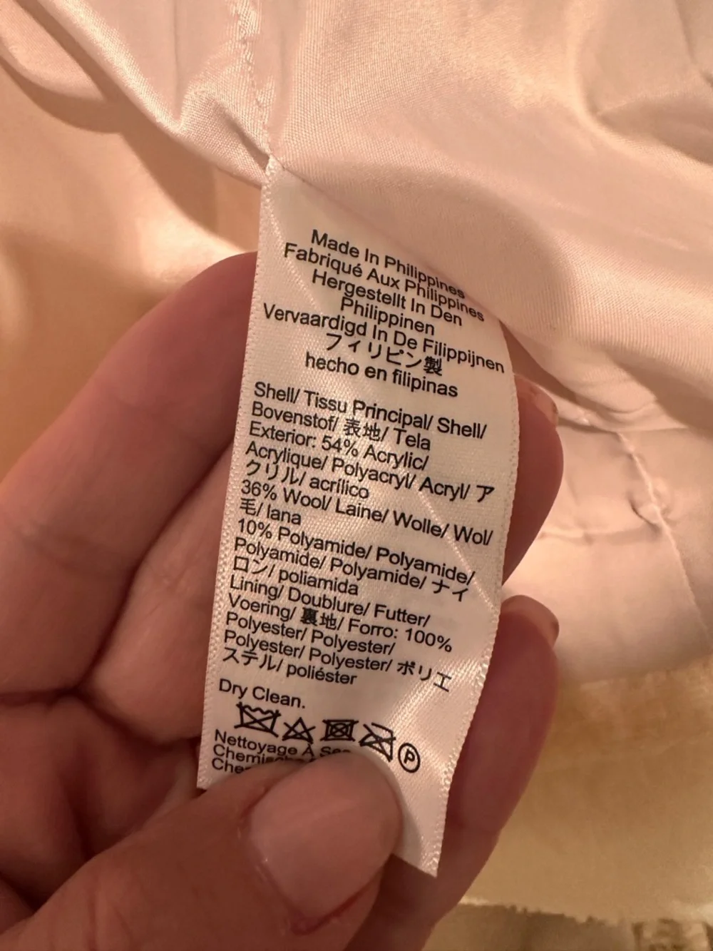 J. Crew Ivory Teddy Bouclé Jacket